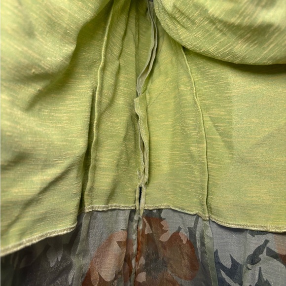 Vintage Floral Maxi Dress Coat - Picture 5 of 6